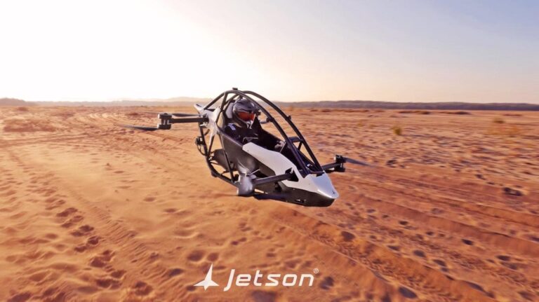 Jetson One is an electric flying vehicle.
