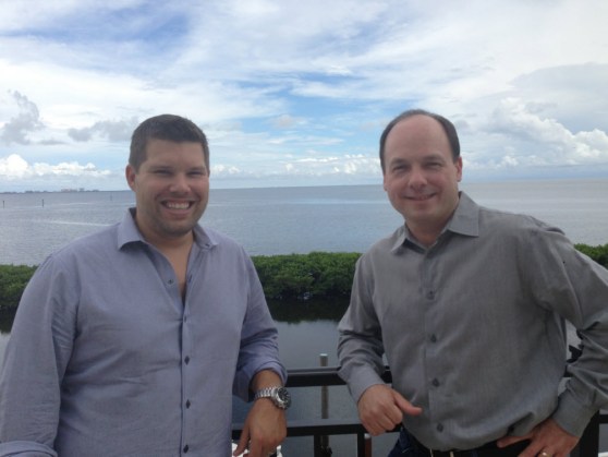 Jon Osvald and John Schappert of Shiver Entertainment.