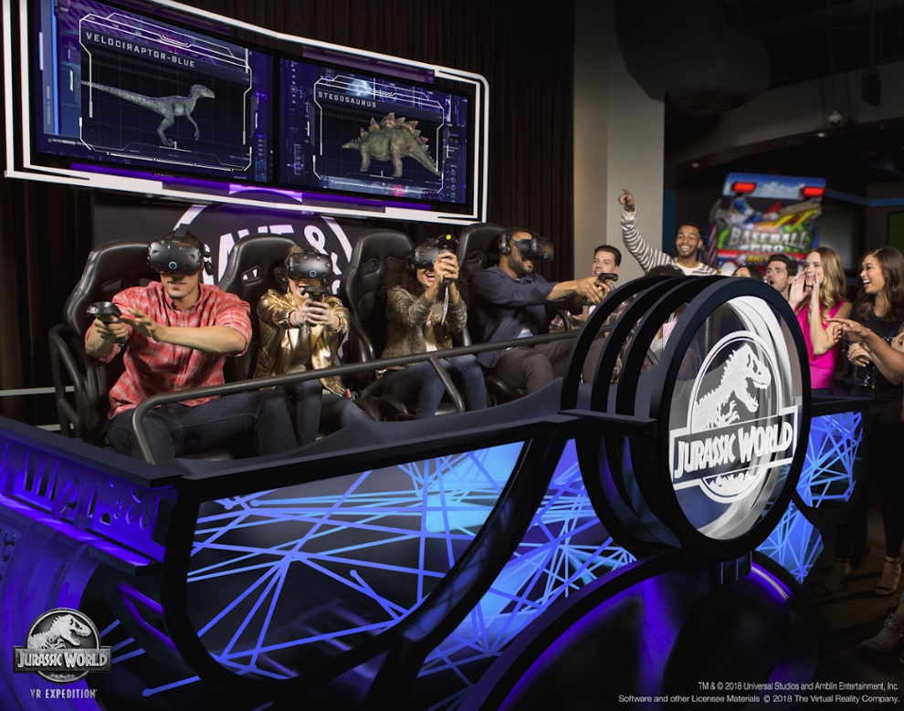 Jurassic world VR Expedition