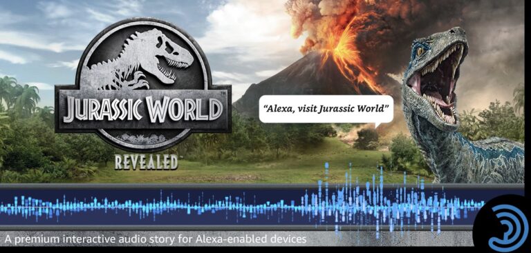 Jurassic World Revealed is an Amazon Alexa skill game.