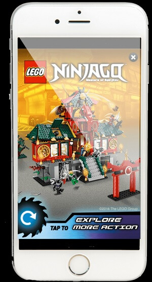JustAd's playable ad