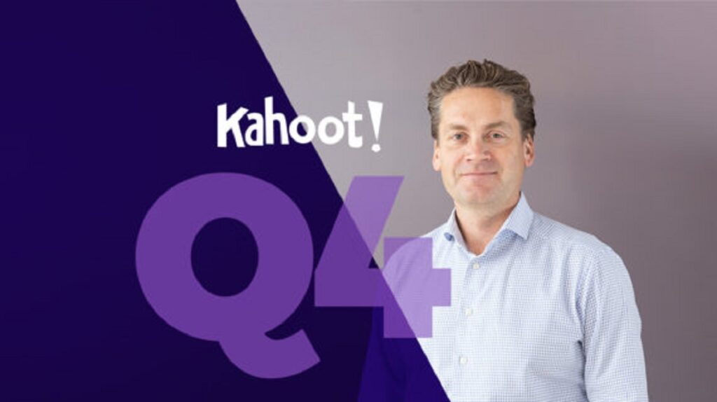 Eilert Hanoa is CEO of Kahoot.