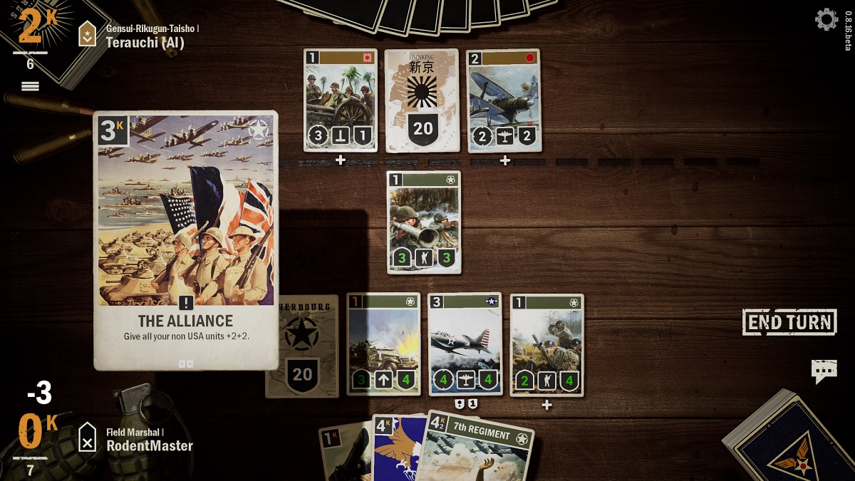 Kards is a WWII card game.