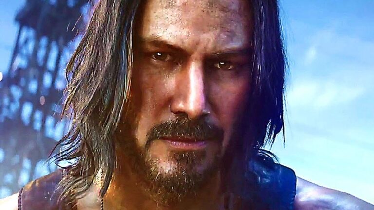 Cyberpunk 2077 isn't coming until September. Let's all just look into Keanu's eyes until them.