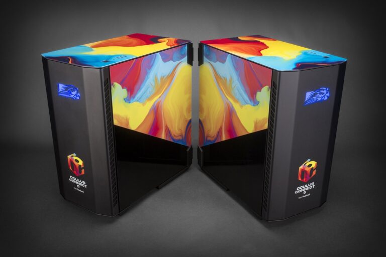 Falcon Northwest shipped some custom PCs to Oculus Connect 6.