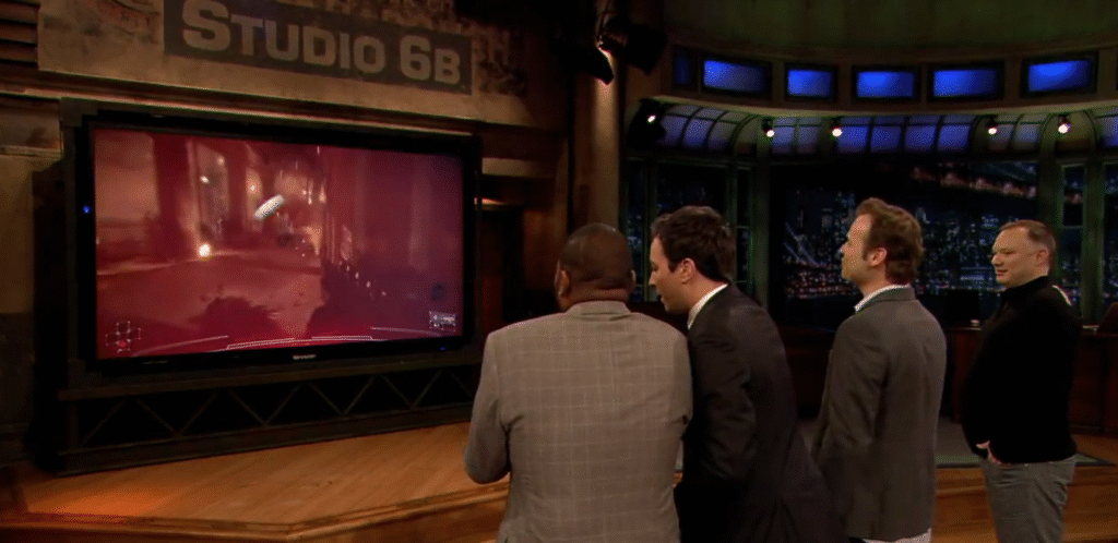 Killzone: Shadow Fall demo reveals that Jimmy Fallon isn’t good at first-person shooters