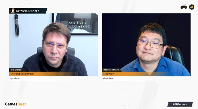 Is this the real Kim Libreri (left)? If so, he's the CTO of Epic Games.