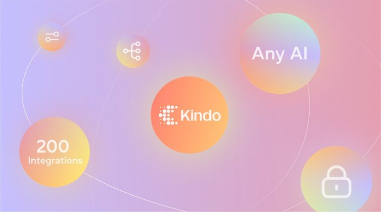 Kindo helps enterprises adopt AI for better businesss productivity.