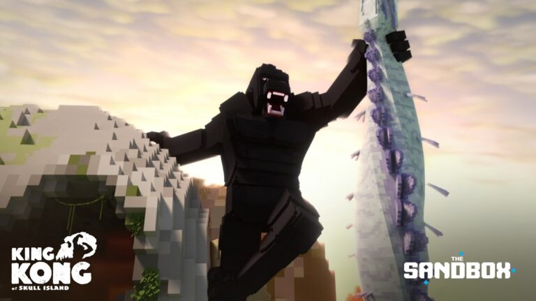The Sandbox has a multi-year partnership with King Kong at Skull Island.