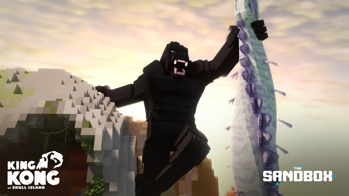 The Sandbox has a multi-year partnership with King Kong at Skull Island.