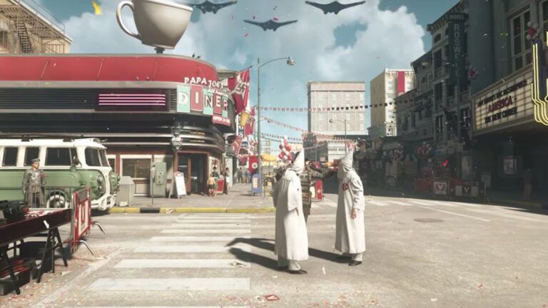 Wolfenstein 2: The New Colossus showed a Nazified America.