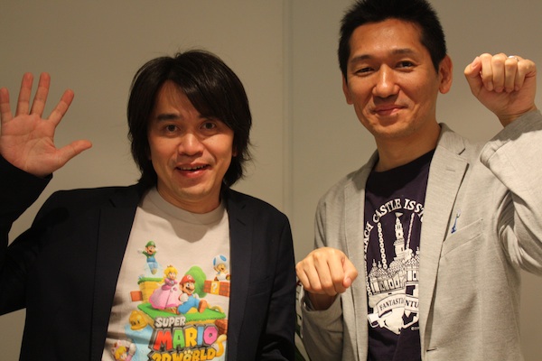 Koizumi and Hayashida from Nintendo