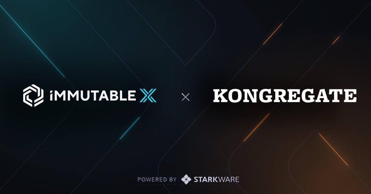 Kongregate and Immutable X have a $40M blockchain game dev fund.