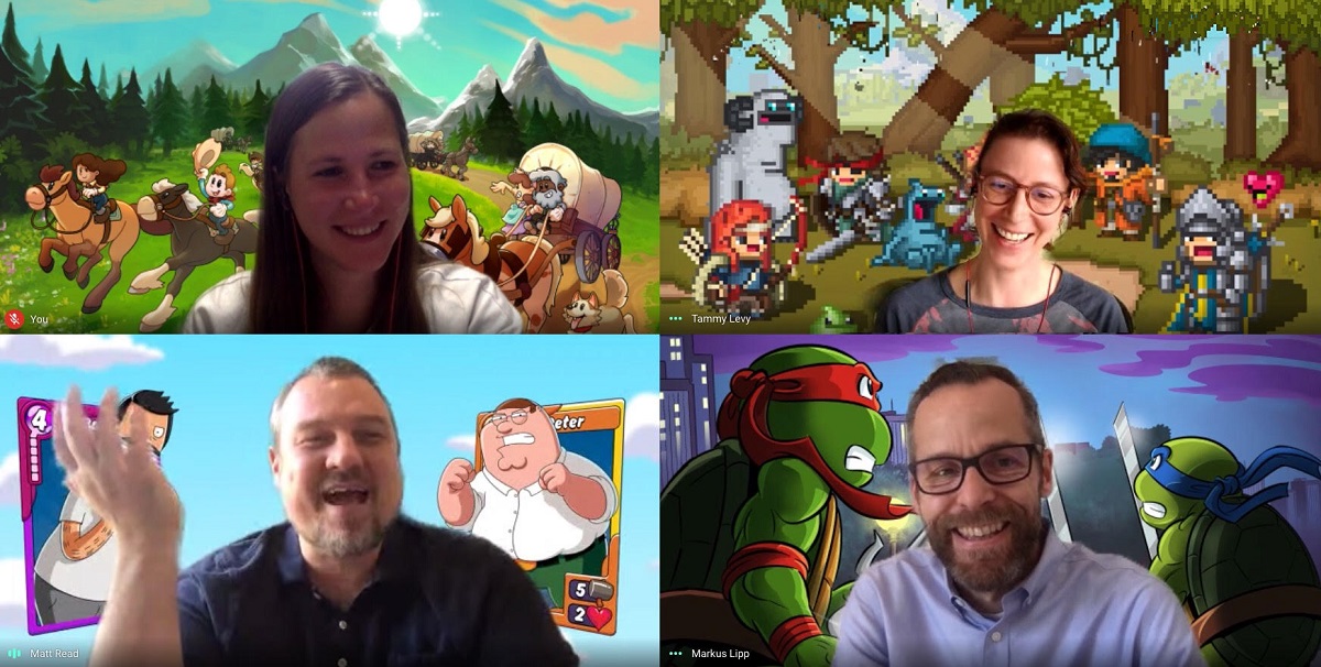 Kongregate's leadership team in 2021.