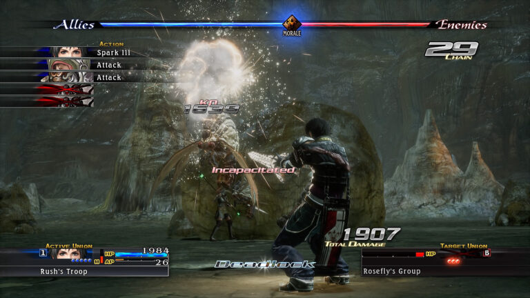 The Last Remnant in action.