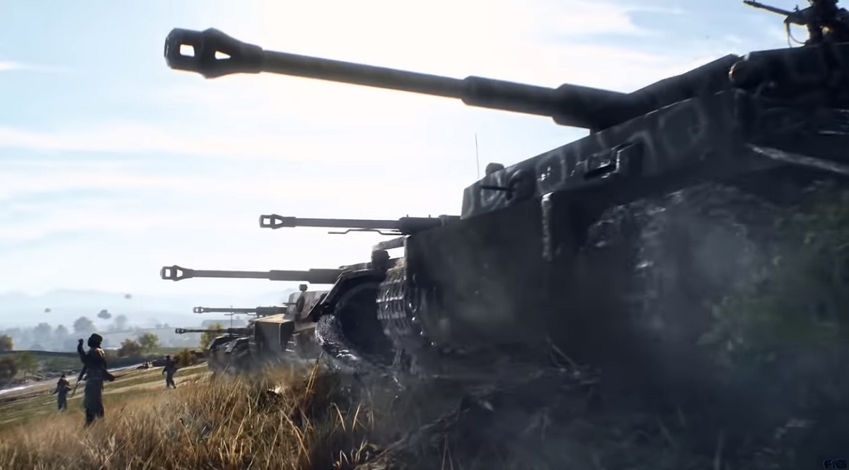 Panzerstorm is a huge tank battle map in Battlefield V's Overture update.