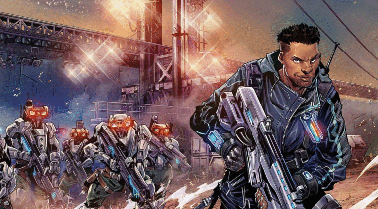 Shrapnel is a Web3 shooter game coming from Neon.