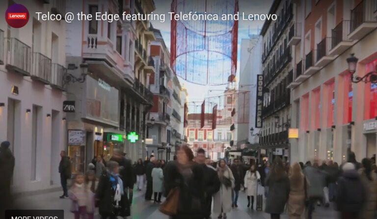 Lenovo has teamed up with Telefonica.