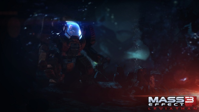Mass Effect 3: Leviathan underwater screen