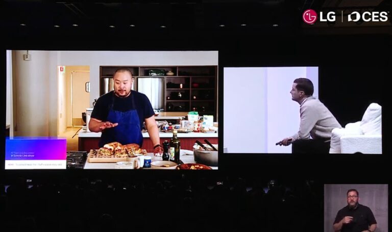 LG is focused on human-centered AI in the home and on the road.