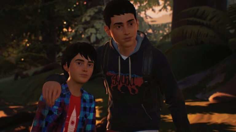 Daniel (left) and Sean have to survive on the road.