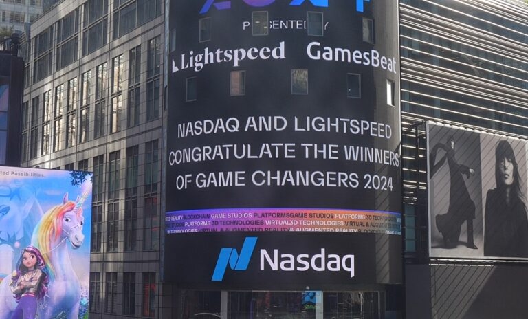 Lightspeed and GamesBeat on Nasdaq.