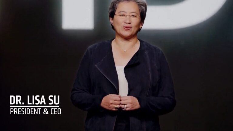 AMD CEO Lisa Su kicks off CES 2022 press event.