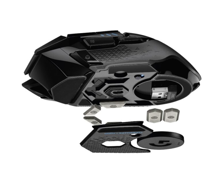 The Logitech G502 Wireless Gaming Mouse.
