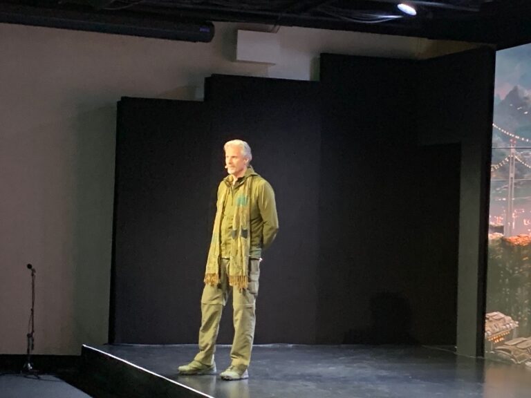 Lorne Lanning shows off Oddworld Soulstorm at Unity event.