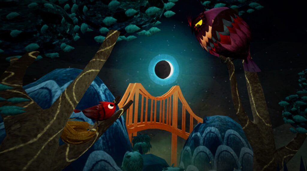 Funomena’s VR game Luna immerses you in the world of a little bird