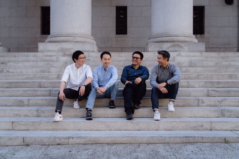 Magic Eden founders: Left to right -- Jack Lu (CEO), Sidney Zhang (CTO), Zhoujie Zhou (chief engineer), Zhuoxun Yin (chief operating officer).