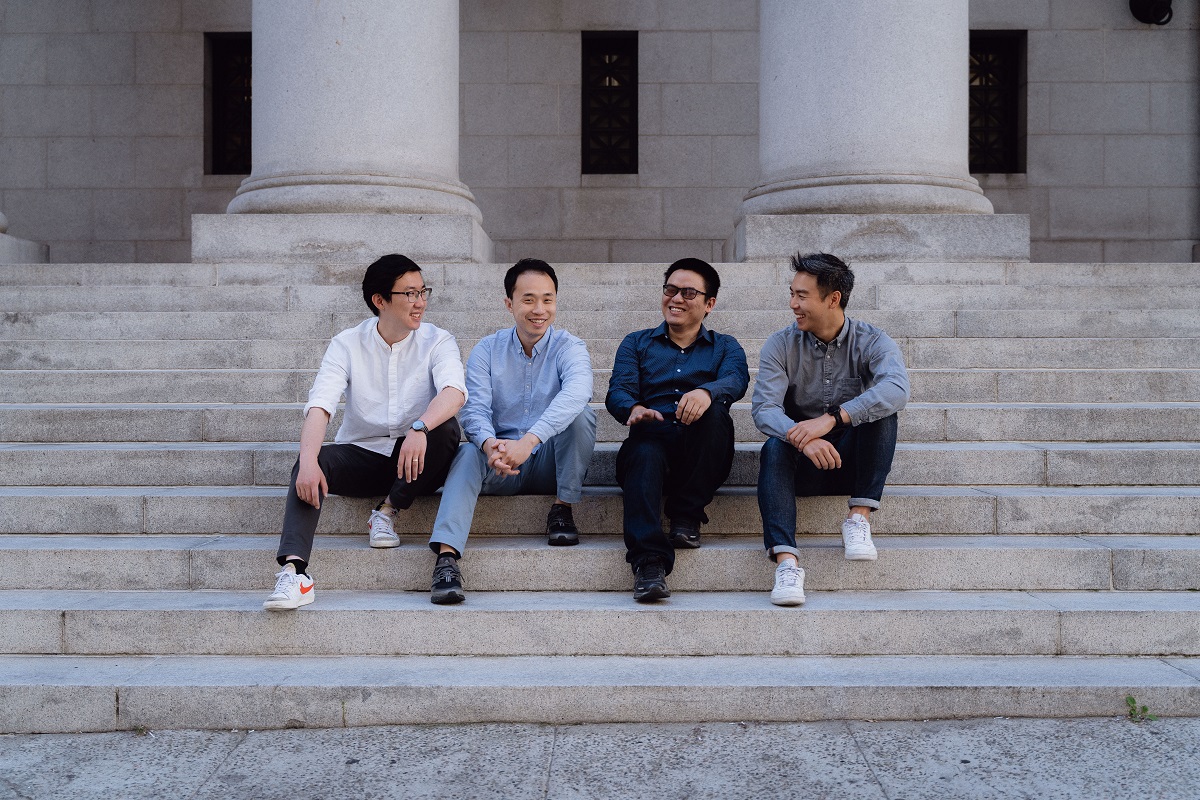 Magic Eden founders: Left to right -- Jack Lu (CEO), Sidney Zhang (CTO), Zhoujie Zhou (chief engineer), Zhuoxun Yin (chief operating officer).