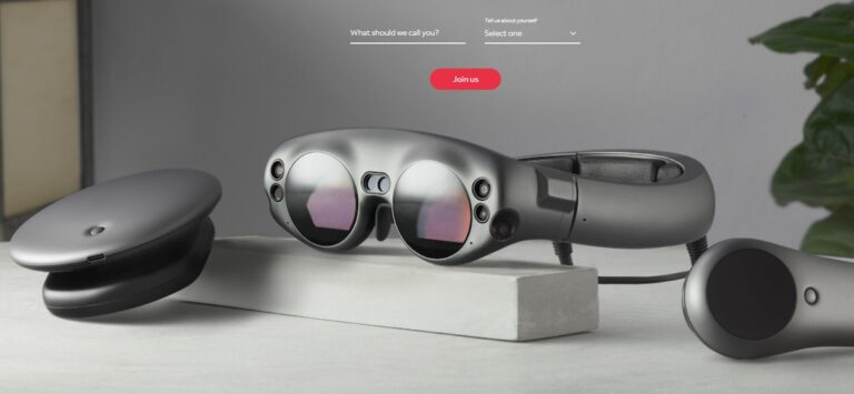 The Magic Leap is a major AR story for the near future.