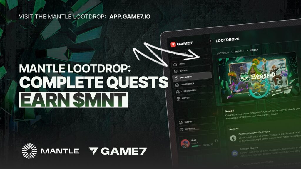 Mantle has enabled Game7 LootDrop campaigns.