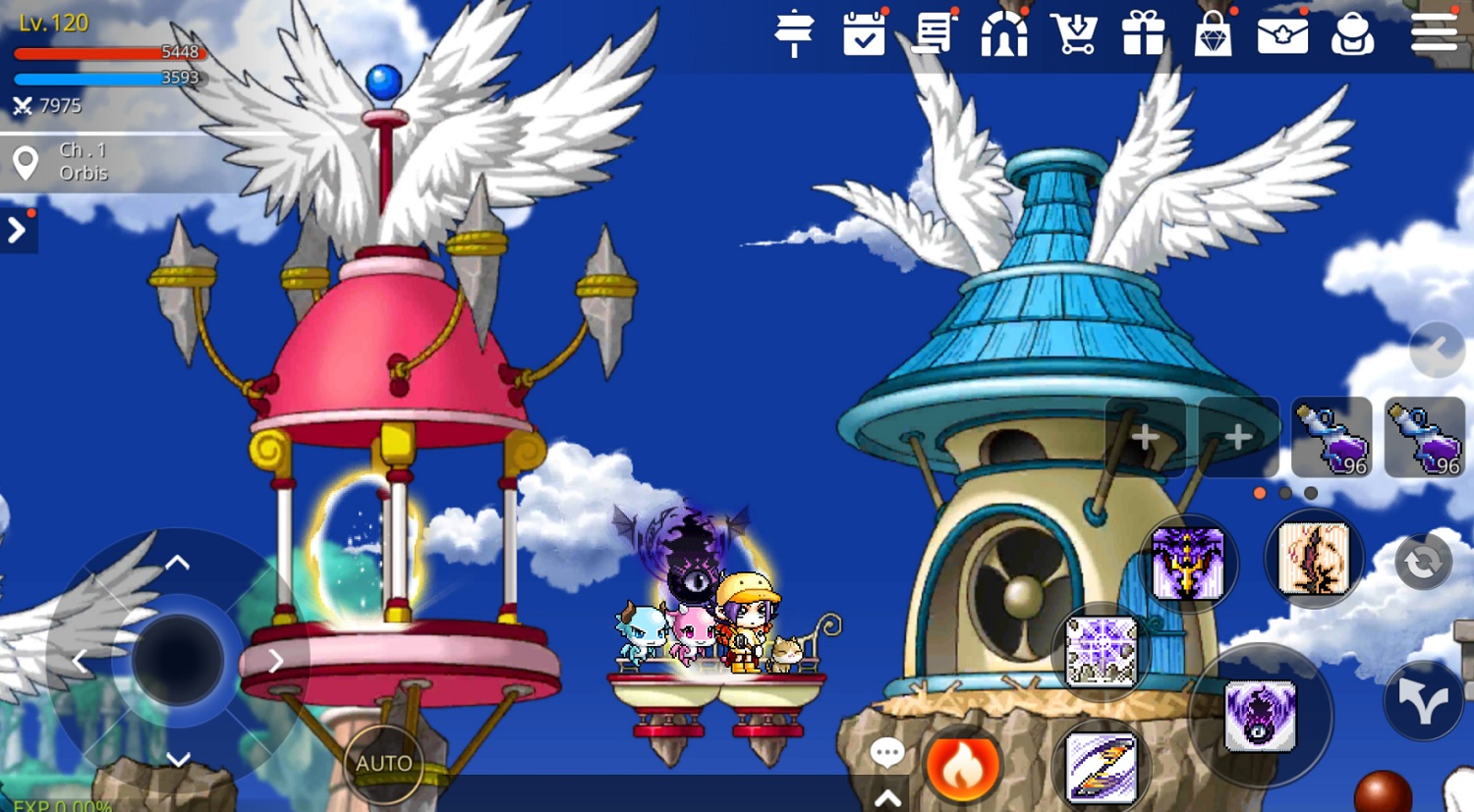 Orbis in MapleStory M.