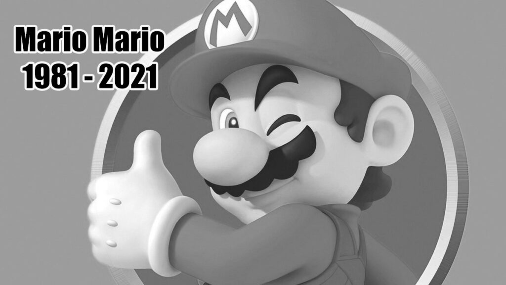 Our very serious obituary for Mario