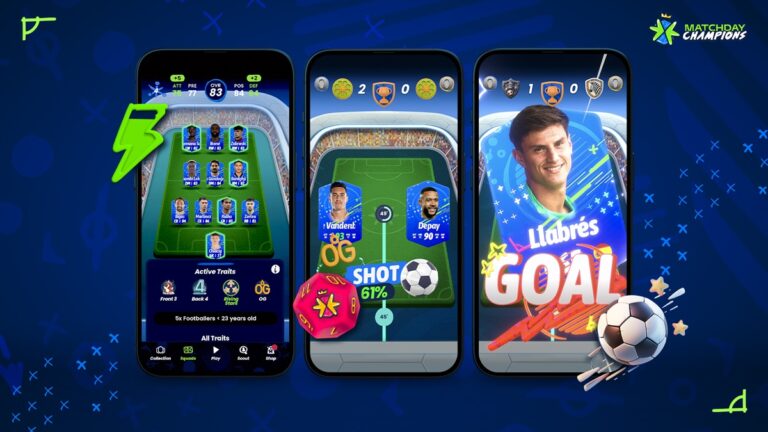 Matchday Champions is a soccer digital card game.