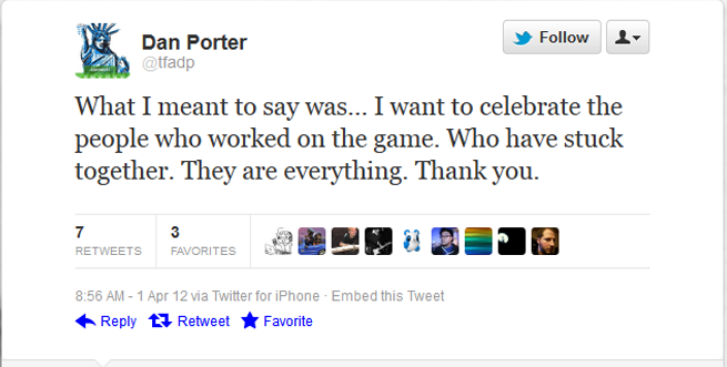Dan Porter's Twitter