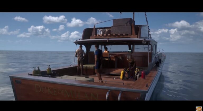 Man of Medan takes place on the high sea.