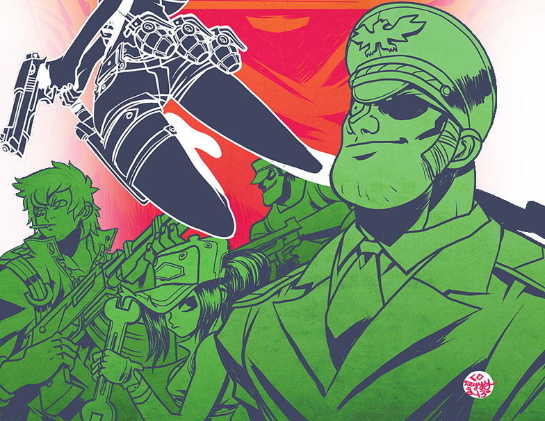 Mercenary Kings art