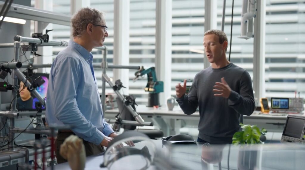 Meta's Mike Abrash and Mark Zuckerberg talk about future tech.