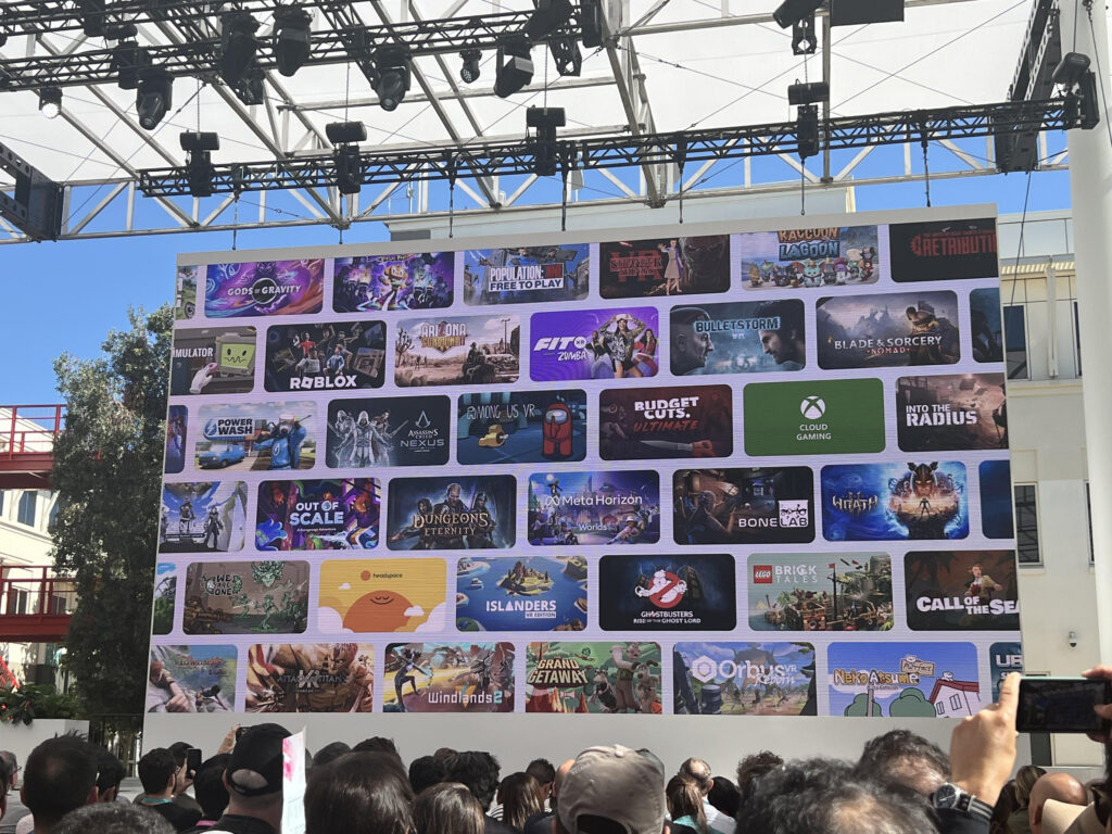 Games are a big part of the Meta Quest 3 lineup