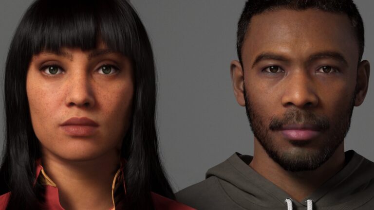These people are not people. They MetaHumans.
