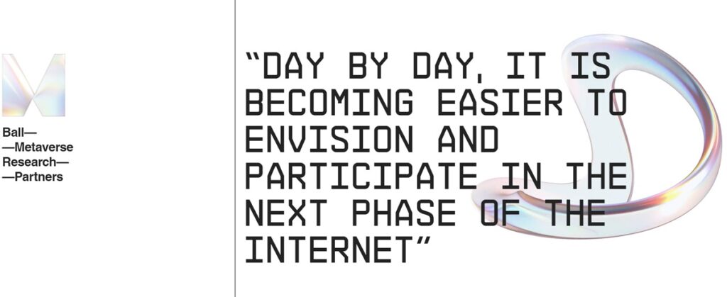 The Metaverse ETF is an index for the future of the internet.