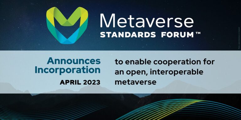 The Metaverse Standards Forum is a new nonprofit.