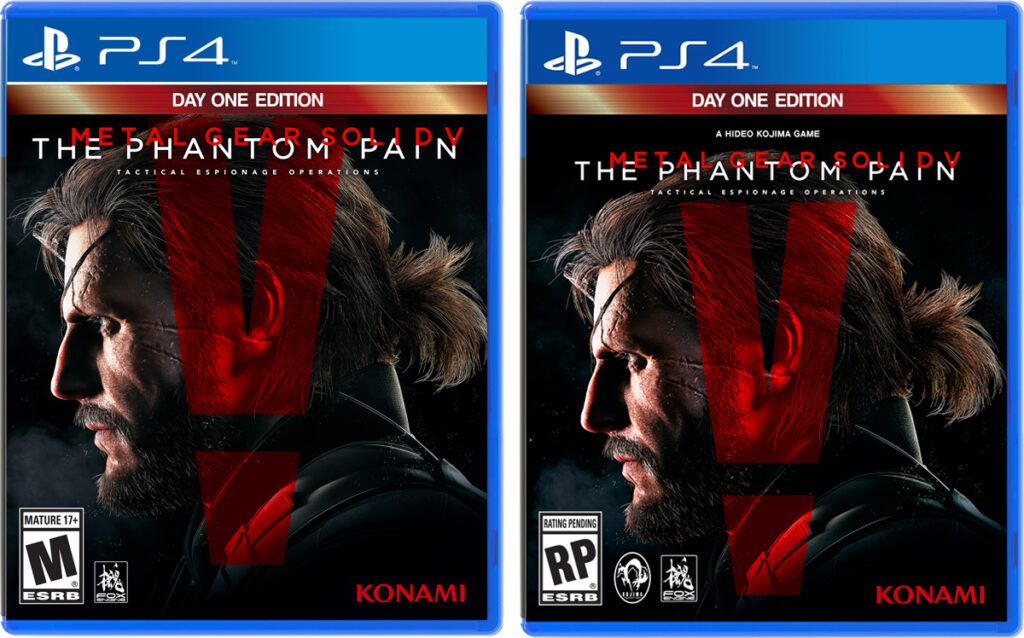 Konami removes Hideo Kojima’s name from Metal Gear Solid V box