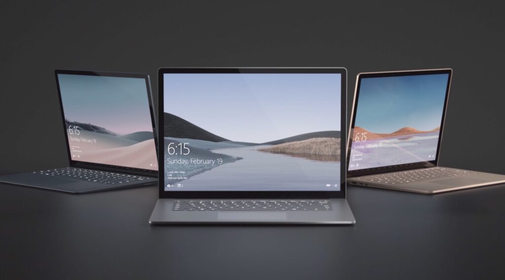 microsoft surface event surface laptop 3