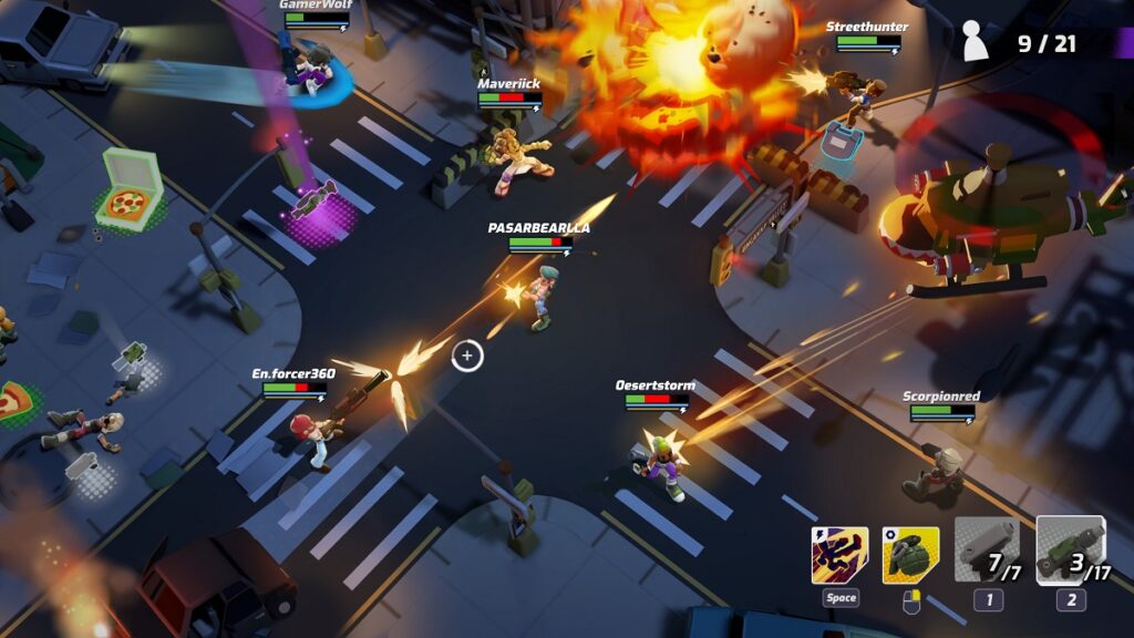 Mayhem in Mighty Action Heroes