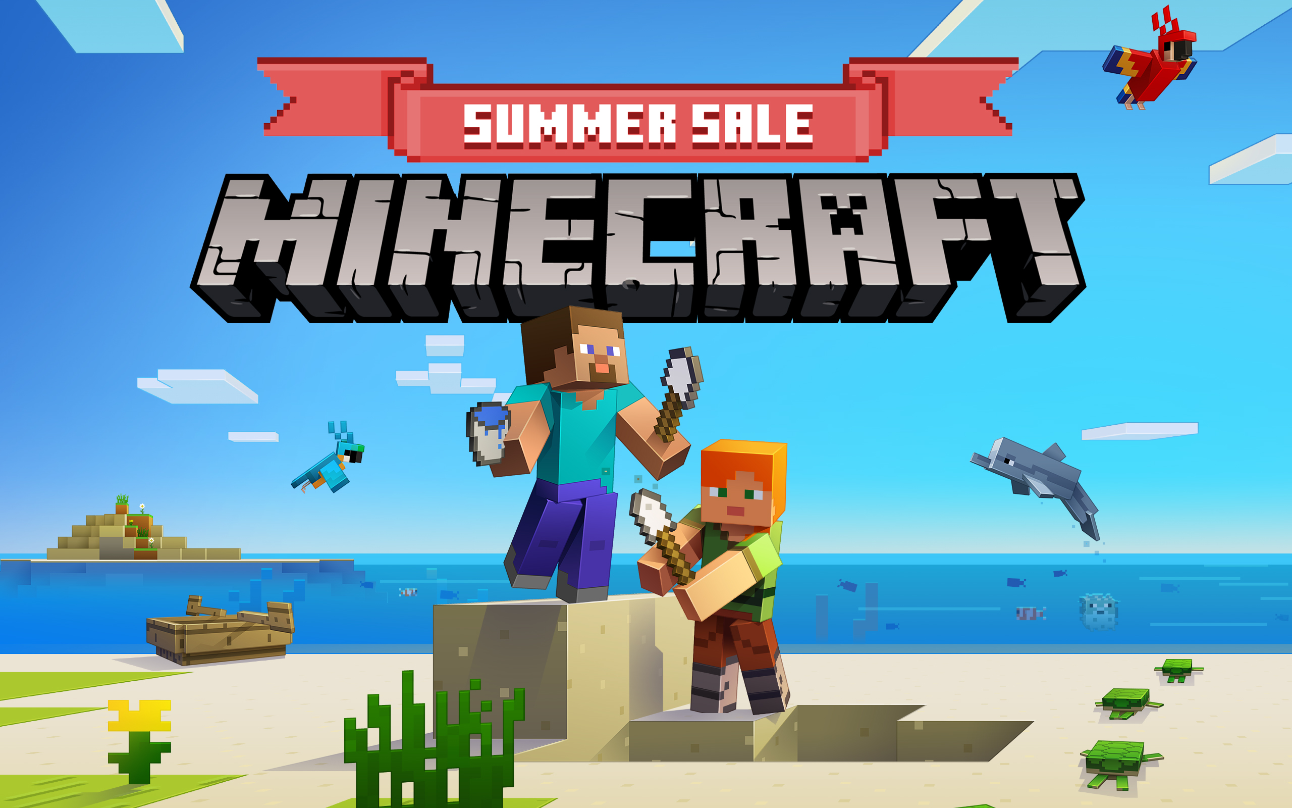 The summer sale is on.