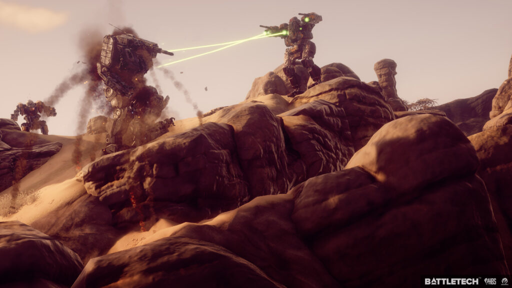 Punch mechs and manage mercs in Battletech